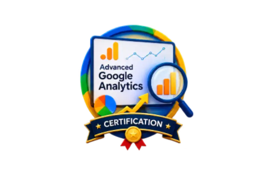 Advanced Google AnalyticsAwarded for successfully completing the course "Advanced Google Analytics"