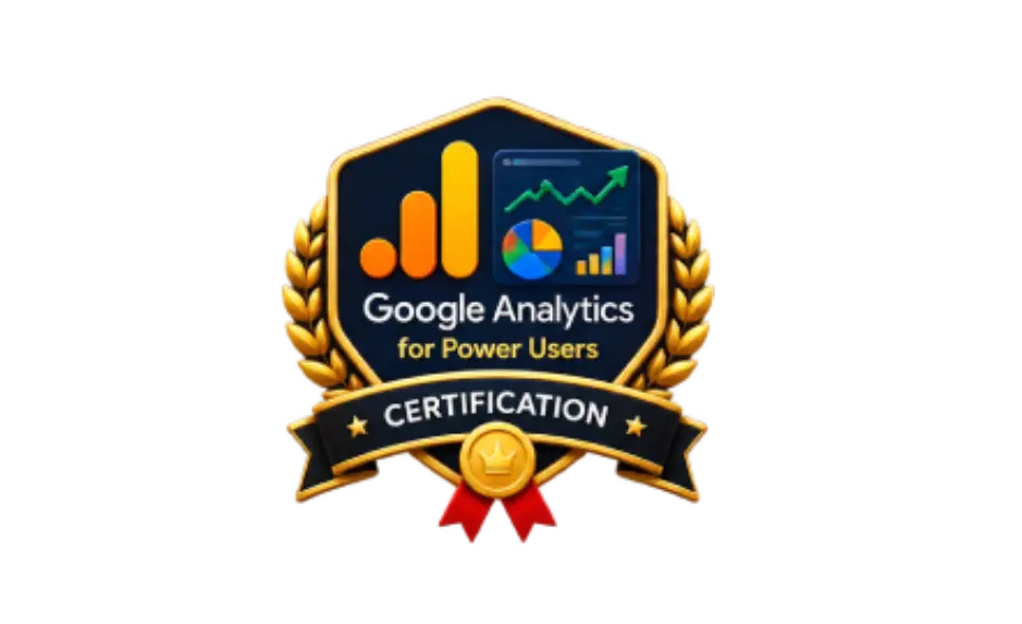 Google Analytics for Power UsersAwarded for successfully completing the course "Google Analytics for Power Users"