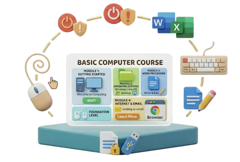 basic computer course training in Chandigarh