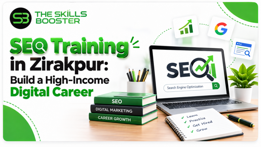 SEO training in Zirakpur at The Skills Booster